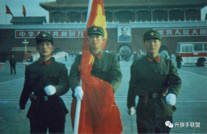 天安门国旗班成立四十周年